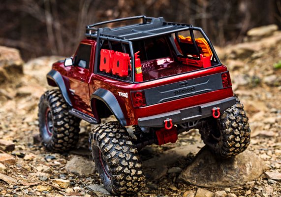 TRAXXAS TRX-4 Sport Scale Crawler High Trail Truck 1/10 RTR Red