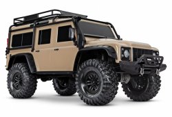TRAXXAS TRX-4 Scale & Trial Crawler Land Rover Defender Sand RTR