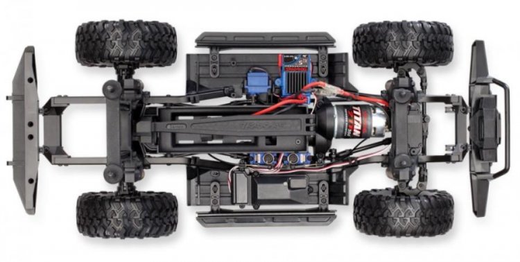 TRAXXAS TRX-4 Scale & Trail Crawler Land Rover Defender Silver - Click Image to Close