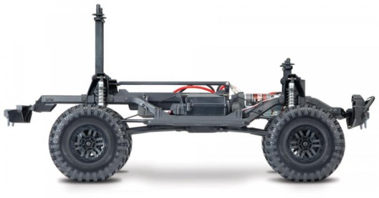 TRAXXAS TRX-4 Scale & Trail Crawler Land Rover Defender Silver - Πατήστε στην εικόνα για να κλείσει