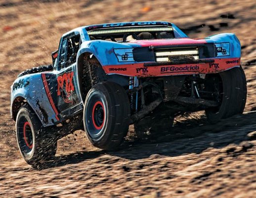 TRAXXAS UDR 4WD TQi TSM FOX LED-set w/o charger & battery RTR