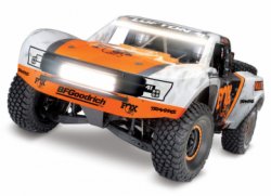 TRAXXAS UDR 4WD TQi TSM FOX LED-set w/o charger & battery RTR