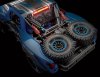 TRAXXAS UDR 4WD TQi TSM BLUE LED-set w/o charger & battery RTR