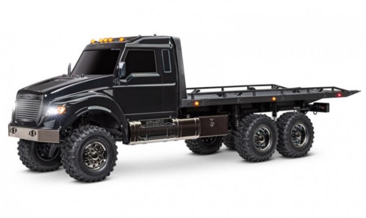 TRAXXAS TRX-6 Ultimate RC Hauler 6x6 TQi Black - Click Image to Close