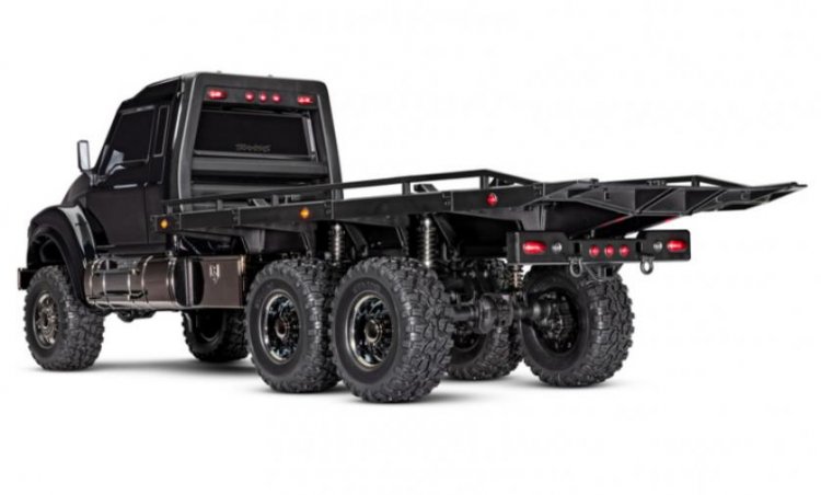 TRAXXAS TRX-6 Ultimate RC Hauler 6x6 TQi Black - Click Image to Close