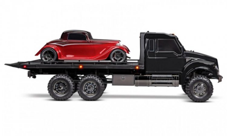 TRAXXAS TRX-6 Ultimate RC Hauler 6x6 TQi Black - Πατήστε στην εικόνα για να κλείσει