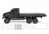 TRAXXAS TRX-6 Ultimate RC Hauler 6x6 TQi Black