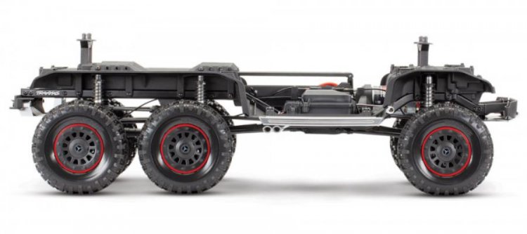 TRAXXAS TRX-6 Mercedes-Benz G63 AMG 6X6 TQi 2.4G RTR Black - Click Image to Close