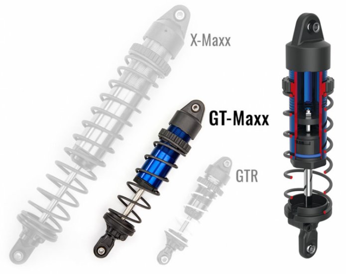 TRAXXAS MAXX with WideMAXX 4x4 1/10 RTR TQi TSM Blue - Πατήστε στην εικόνα για να κλείσει