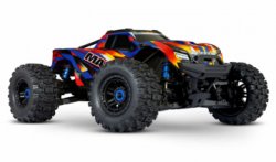 TRAXXAS MAXX with WideMAXX 4x4 1/10 RTR TQi TSM Yellow