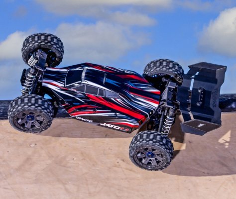 TRAXXAS Jato 4x4 1/8 BL-2s EHD RTR Red