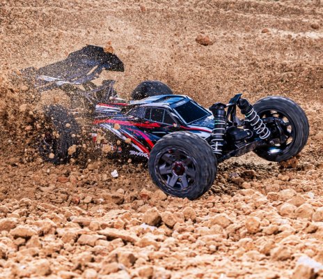 TRAXXAS Jato 4x4 1/8 BL-2s EHD RTR Red