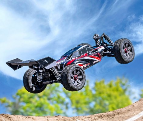 TRAXXAS Jato 4x4 1/8 BL-2s EHD RTR Red