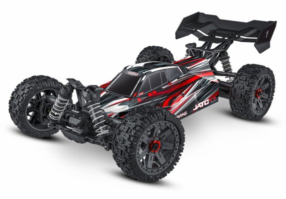 TRAXXAS Jato 4x4 1/8 BL-2s EHD RTR Red
