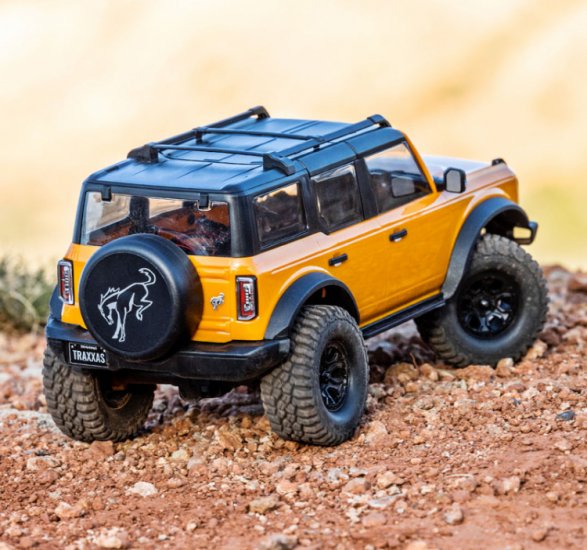 TRAXXAS TRX-4M 1/18 Ford Bronco Crawler Cyber Orange RTR - Πατήστε στην εικόνα για να κλείσει