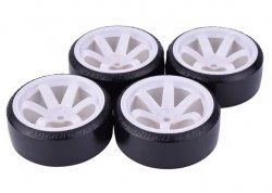 VGRC 1/10 Hard Tires for Drift Car 4 Pcs