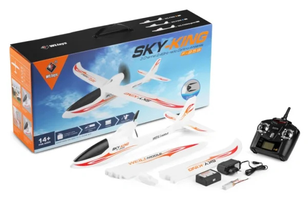 (image for) WL F959S Glider 750mm RTF Blue
