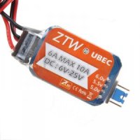 ZTW UBEC 6A 5/6V Voltage Regulator 2-6S