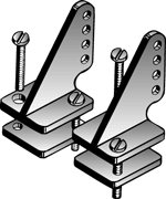 DUBRO 1/2 Control Horns (2 per pkg)