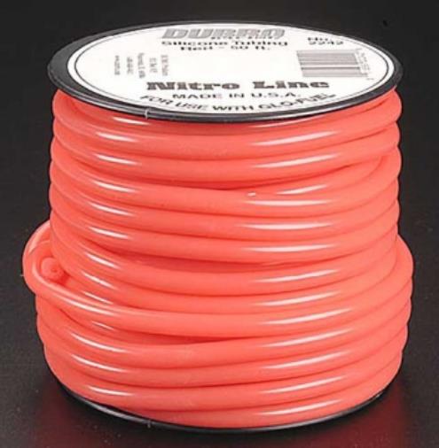 Dubro Silicone Tubing Red (2mm id) - 1 meter