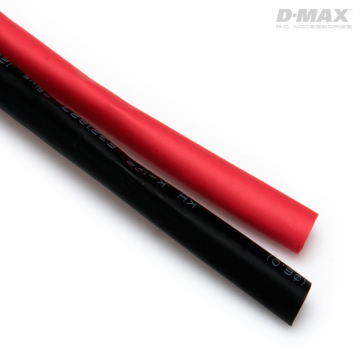 D-MAX Heat Shrink Tube Red & Black D6mm x 1m