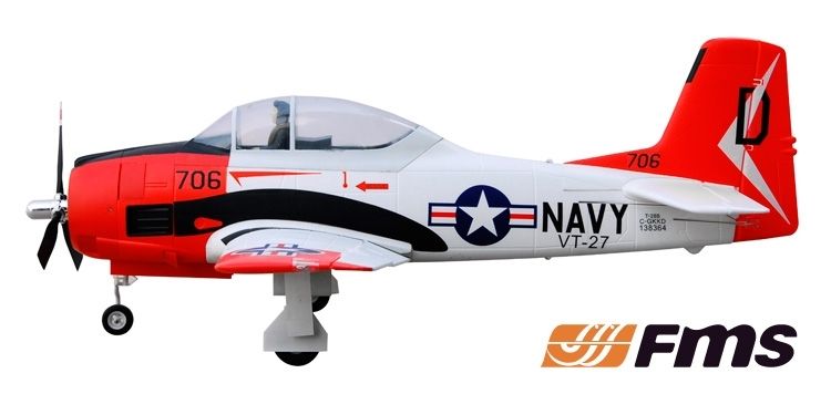 FMS T-28D 1420 PNP EPO - Click Image to Close