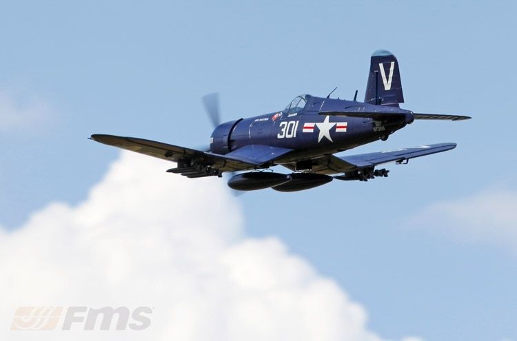 FMS F4U Corsair 1700mm PNP EPO - Πατήστε στην εικόνα για να κλείσει