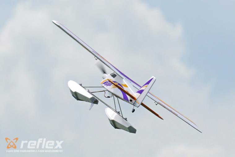 (image for) FMS Super EZ V4 1220mm Reflex-Gyro & Floats PNP - Click Image to Close