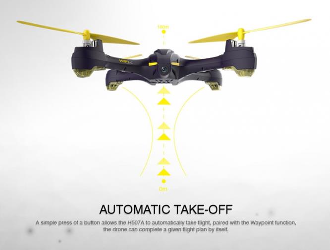 HUBSAN H507A X4 STAR PRO APP WiFi, Waypoint, Follow Me, Orbiting - Πατήστε στην εικόνα για να κλείσει