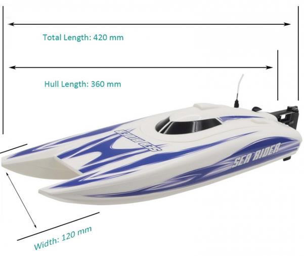 Joysway Sea Rider Lite V4 2.4G RTR - Πατήστε στην εικόνα για να κλείσει