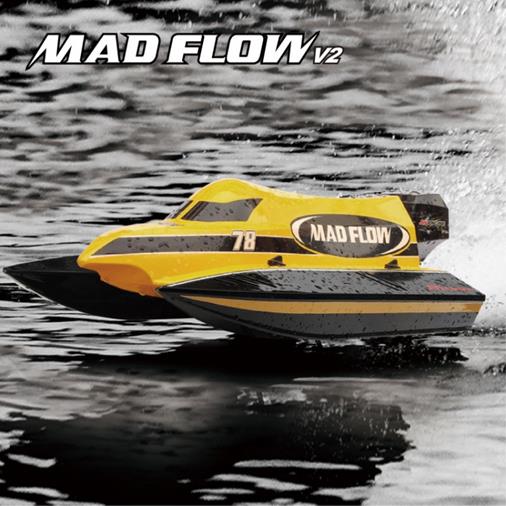 Joysway Mad Flow F1 Katamaran Brushless motor & Li-Po RTR - Click Image to Close