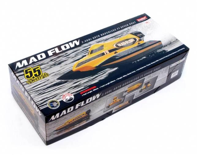 Joysway Mad Flow F1 Katamaran Brushless motor & Li-Po RTR - Πατήστε στην εικόνα για να κλείσει