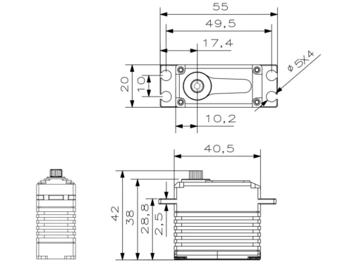 KST BLS815 V8.0 HV 20kg.cm 8.4V - Πατήστε στην εικόνα για να κλείσει