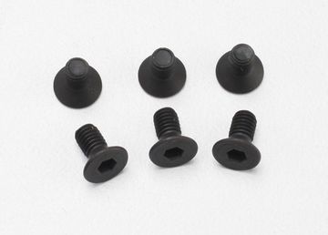 (image for) TRAXXAS (422534) Screws M3x6mm Countersunk Hex Socket (6)