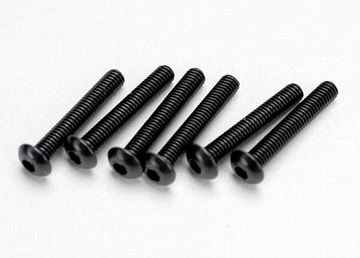(image for) TRAXXAS (422583) Screws M3x18 Button-head Hex Socket (6)