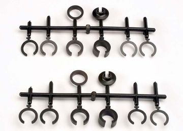 (image for) TRAXXAS (422668) Spring Retainers and Pre-load Set Big Bore Shoc