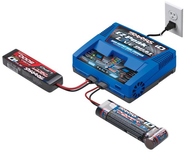 TRAXXAS EZ­Peak Live Dual 26A NiMH/LiPo Charger Auto iD - Πατήστε στην εικόνα για να κλείσει