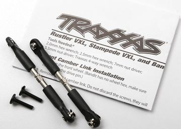 (image for) TRAXXAS (423644) Turnbuckle Complete Steel Camber Link 69mm (2)