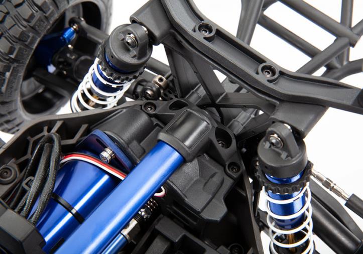 TRAXXAS Chassis Brace Kit Alu Blue - Click Image to Close