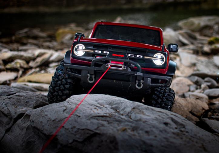 TRAXXAS Winch Set with Remote TRX-4 - Click Image to Close