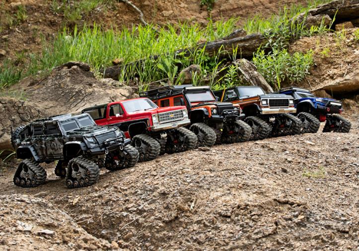 TRAXXAS TRAXX All Terrain Tracks Complete Set TRX-4 - Click Image to Close