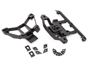 (image for) TRAXXAS (428915) Body Mounts Front & Rear Set Maxx