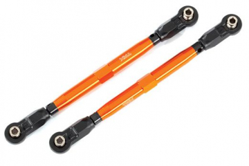 (image for) TRAXXAS (428997A) Toe Links Front Alu Orange (2) WideMaxx