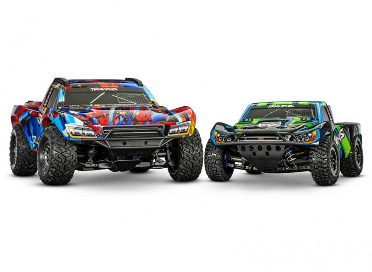 TRAXXAS Maxx Slash 6s Short Course Truck Blue - Πατήστε στην εικόνα για να κλείσει