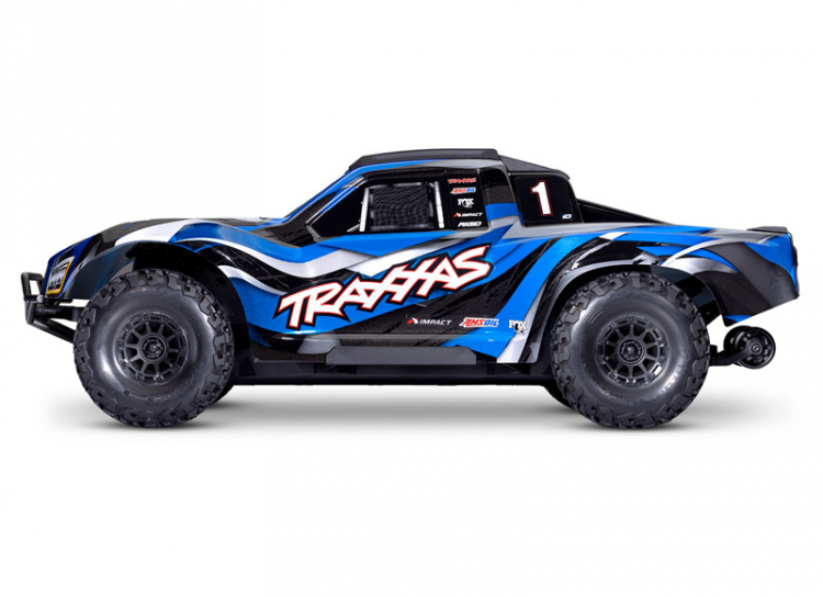 TRAXXAS Maxx Slash 6s Short Course Truck Blue - Πατήστε στην εικόνα για να κλείσει