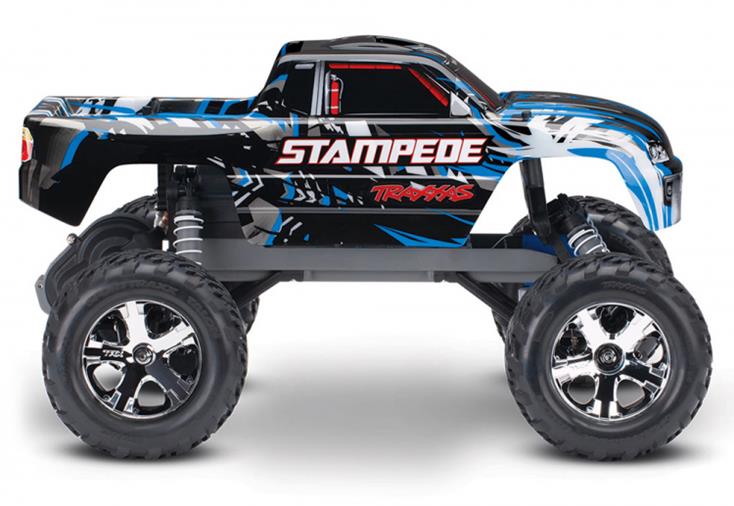 TRAXXAS Stampede 2WD 1/10 RTR TQ BlueX - Πατήστε στην εικόνα για να κλείσει