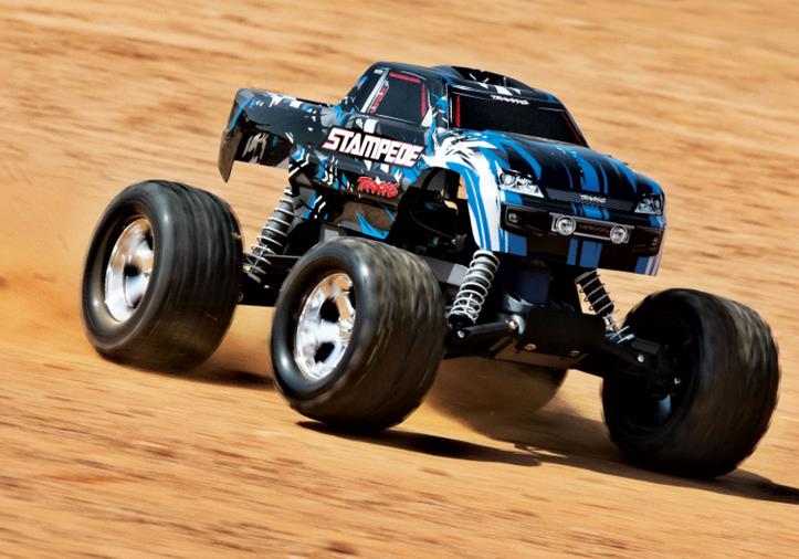 TRAXXAS Stampede 2WD 1/10 RTR TQ BlueX - Πατήστε στην εικόνα για να κλείσει