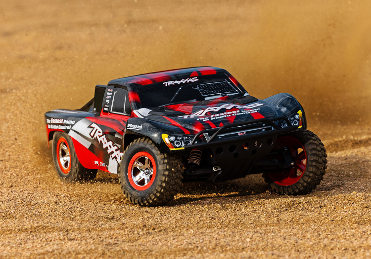 TRAXXAS Slash 2WD 1/10 RTR TQ Green Clipless With Batt / Charger - Click Image to Close