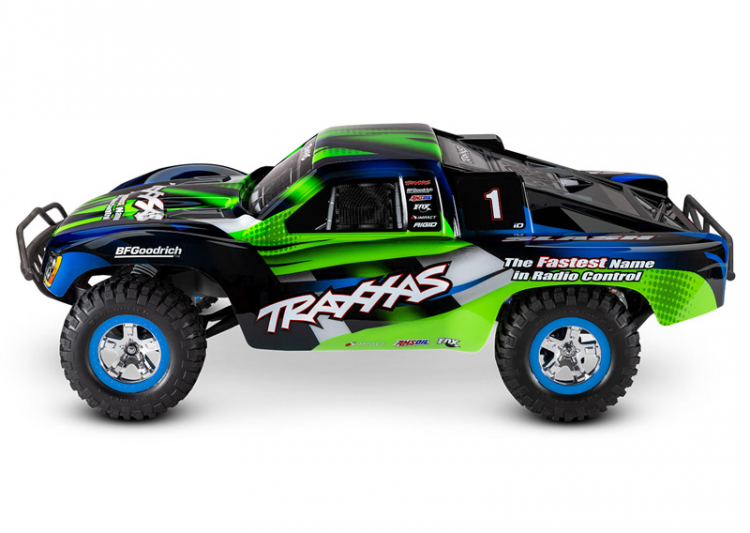 TRAXXAS Slash 2WD 1/10 RTR TQ Green Clipless With Batt / Charger - Πατήστε στην εικόνα για να κλείσει