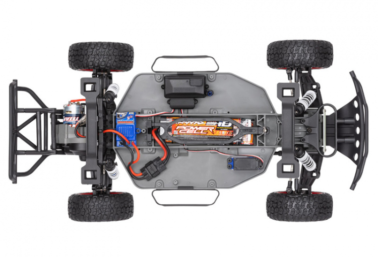 TRAXXAS Slash 2WD 1/10 RTR TQ Orange Clipless With Batt/Charger - Click Image to Close